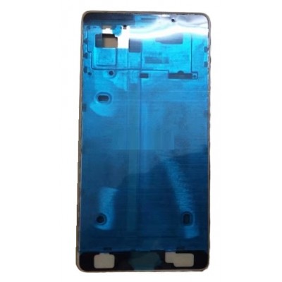Lcd Frame Middle Chassis For Gionee M6 Plus Black By - Maxbhi Com