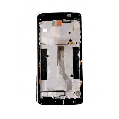 Lcd Frame Middle Chassis For Zte Axon 7 Mini Gold By - Maxbhi Com