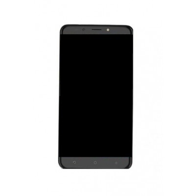 Lcd Frame Middle Chassis For Alcatel A7 Xl Black By - Maxbhi Com