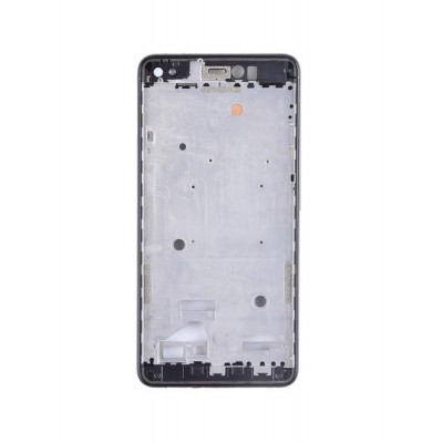 Lcd Frame Middle Chassis For Bq Aquaris X Pro Black By - Maxbhi Com