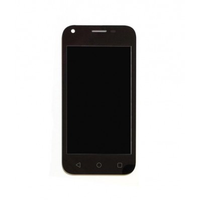 Lcd Frame Middle Chassis For Zte Blade L110 A110 Black By - Maxbhi Com