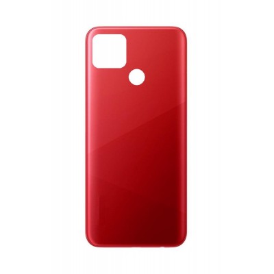 Back Panel Cover For Realme C12 Red - Maxbhi Com