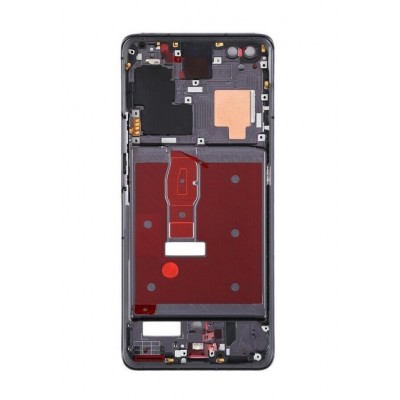 Lcd Frame Middle Chassis For Honor 30 Pro Black By - Maxbhi Com