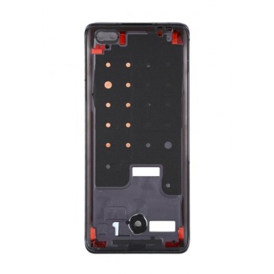 Lcd Frame Middle Chassis For Honor 30 Pro Black By - Maxbhi Com