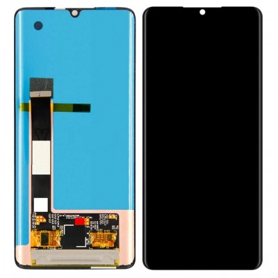 Lcd With Touch Screen For Tcl 10 Pro Black By - Maxbhi Com