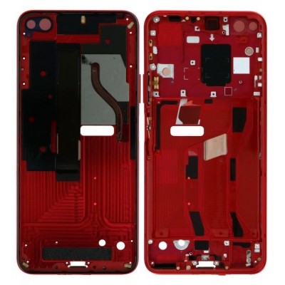 Lcd Frame Middle Chassis For Honor View30 5g Orange By - Maxbhi Com