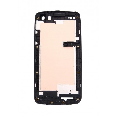 Lcd Frame Middle Chassis For Htc Desire 500 White By - Maxbhi Com