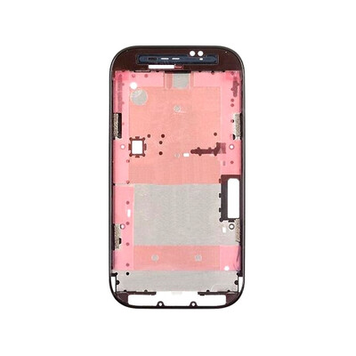 Lcd Frame Middle Chassis For Htc Desire Sv T326e White By - Maxbhi Com