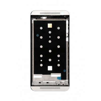 Lcd Frame Middle Chassis For Htc One E9s Dual Sim Black By - Maxbhi Com