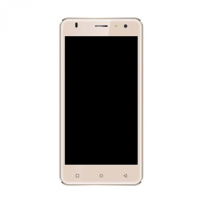 LCD Frame Middle Chassis for Intex Aqua S3 Champagne
