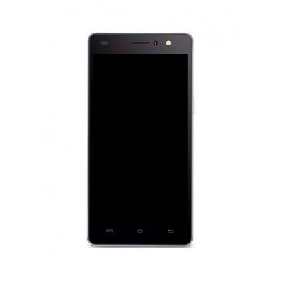 Lcd Frame Middle Chassis For Lava A71 Black By - Maxbhi Com