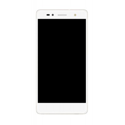 Lcd Frame Middle Chassis For Lava Z10 3gb Ram White By - Maxbhi Com