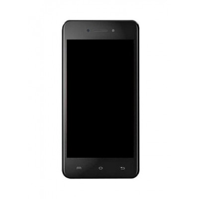 Lcd Frame Middle Chassis For Micromax Bharat 5 Plus Black By - Maxbhi Com