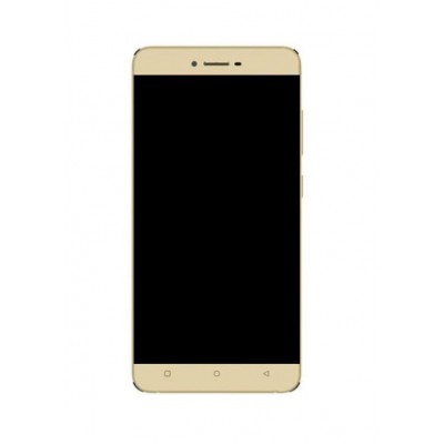 Lcd Frame Middle Chassis For Qmobile Noir Z12 Gold By - Maxbhi Com