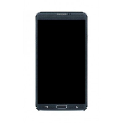 Lcd Frame Middle Chassis For Samsung Galaxy Note 3 Lte Black By - Maxbhi Com