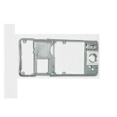 Lcd Frame Middle Chassis For Sony Ericsson K770 White By - Maxbhi Com