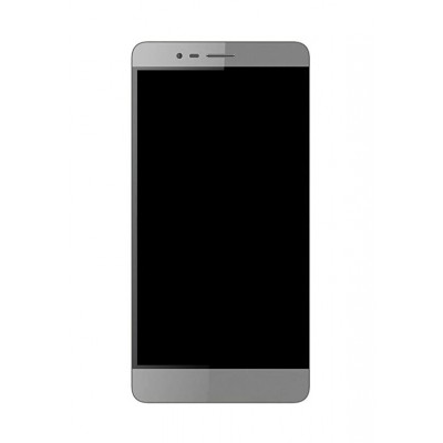 Lcd Frame Middle Chassis For Intex Aqua Music Grey By - Maxbhi Com
