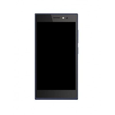 Lcd Frame Middle Chassis For Lava X38 Black By - Maxbhi Com