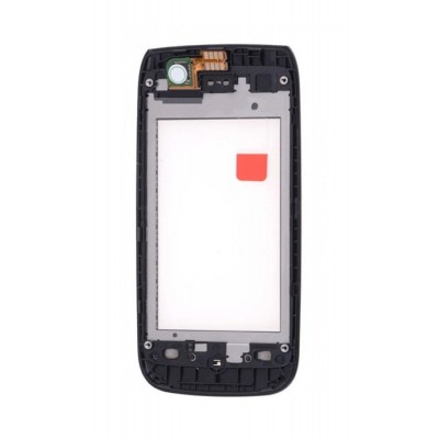 Lcd Frame Middle Chassis For Nokia Asha 3080 White By - Maxbhi Com