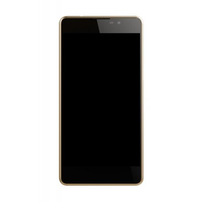 Lcd Frame Middle Chassis For Intex Aqua Power 4g Blue By - Maxbhi Com