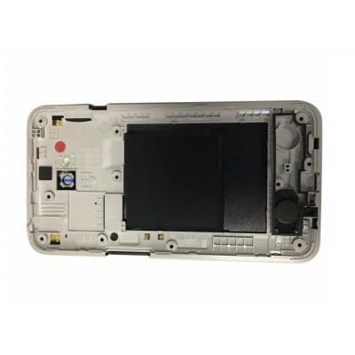 Lcd Frame Middle Chassis For Lg L70 Dual D325 Black By - Maxbhi Com