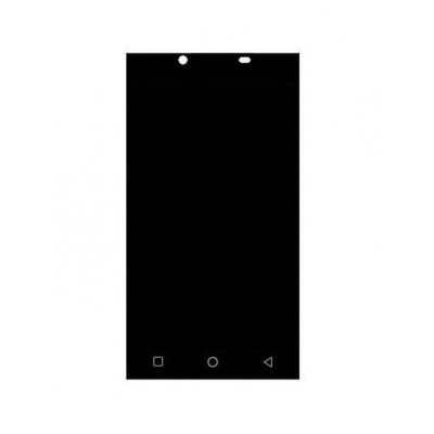 Lcd Frame Middle Chassis For Lyf Flame 7 Black By - Maxbhi Com