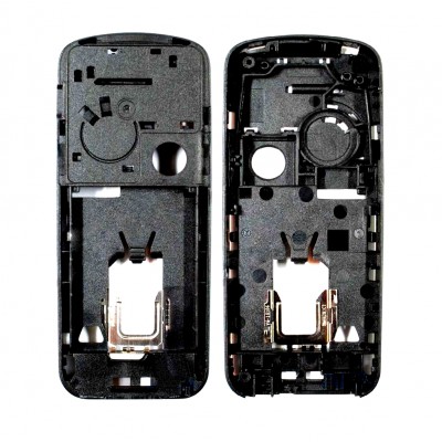 Lcd Frame Middle Chassis For Nokia 6070 Black By - Maxbhi Com