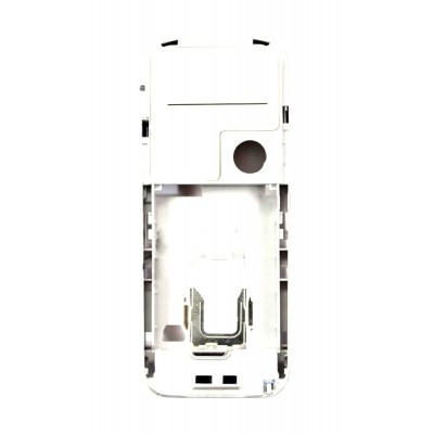 Lcd Frame Middle Chassis For Nokia 6070 White By - Maxbhi Com