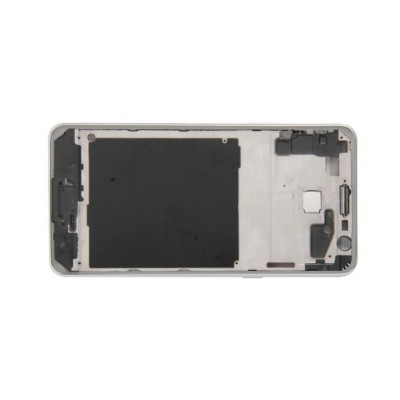 Lcd Frame Middle Chassis For Samsung G530fz With Dual Sim White By - Maxbhi Com