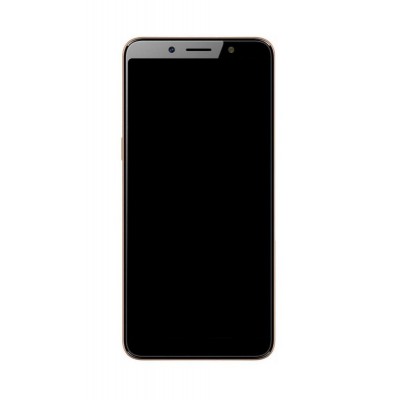 Lcd Frame Middle Chassis For Itel A62 Black By - Maxbhi Com