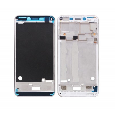 Lcd Frame Middle Chassis For Lenovo Vibe K5 Plus 3gb Ram Grey By - Maxbhi Com