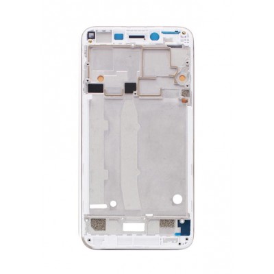 Lcd Frame Middle Chassis For Lenovo Vibe K5 Plus 3gb Ram Grey By - Maxbhi Com