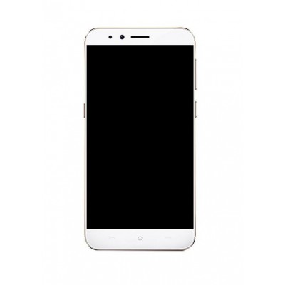 Lcd Frame Middle Chassis For Micromax Dual 5 Black By - Maxbhi Com