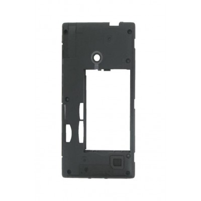 Lcd Frame Middle Chassis For Nokia Lumia 525 Yellow By - Maxbhi Com