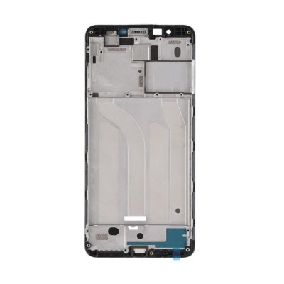 Lcd Frame Middle Chassis For Xiaomi Redmi 5 Plus Black By - Maxbhi Com