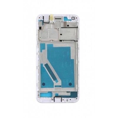 Lcd Frame Middle Chassis For Honor Holly 4 White By - Maxbhi Com