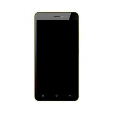 Lcd Frame Middle Chassis For Gionee Pioneer P5w Black By - Maxbhi Com