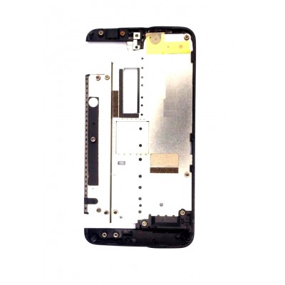 Lcd Frame Middle Chassis For Htc Desire Z A7272 Black By - Maxbhi Com