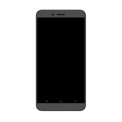 Lcd Frame Middle Chassis For Intex Aqua Q7n White By - Maxbhi Com