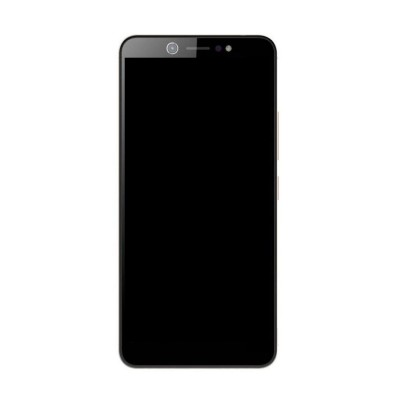 Lcd Frame Middle Chassis For Itel A44 Pro Black By - Maxbhi Com