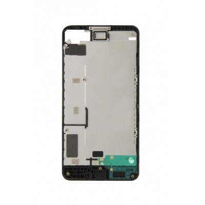Lcd Frame Middle Chassis For Nokia Lumia 630 Dual Sim Rm978 Orange By - Maxbhi Com