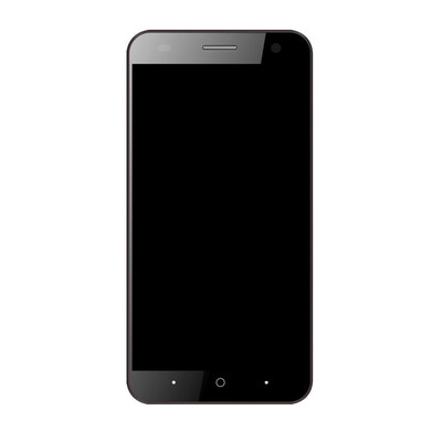 Lcd Frame Middle Chassis For Swipe Konnect Plus Black By - Maxbhi Com
