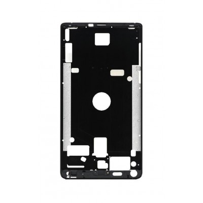 Lcd Frame Middle Chassis For Elephone S8 Black By - Maxbhi Com