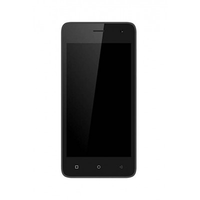 Lcd Frame Middle Chassis For Intex Aqua A4 Plus Black By - Maxbhi Com