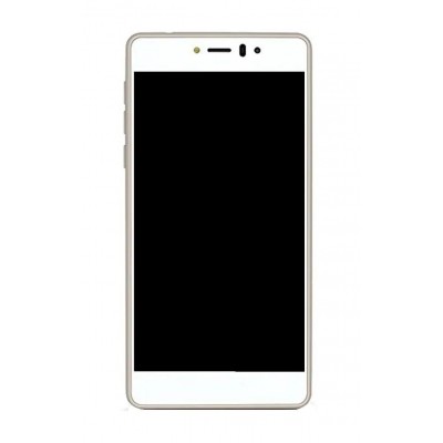 Lcd Frame Middle Chassis For Lyf Earth 1 Black By - Maxbhi Com