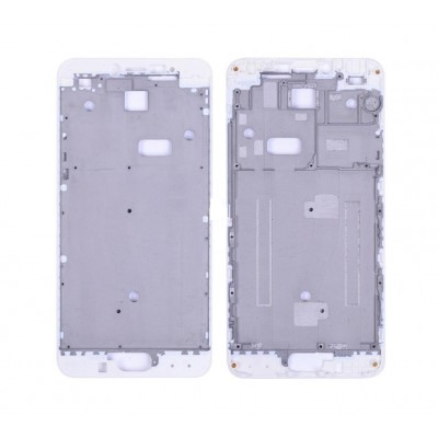 Lcd Frame Middle Chassis For Meizu M3 Note 16gb White By - Maxbhi Com