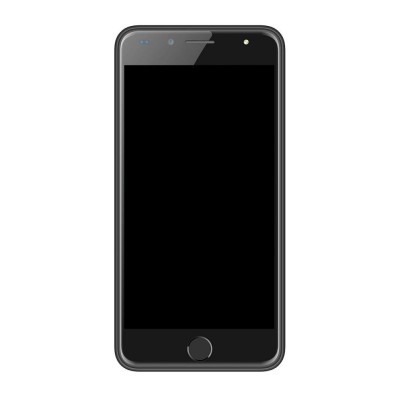 Lcd Frame Middle Chassis For I Kall K1 2018 Black By - Maxbhi Com