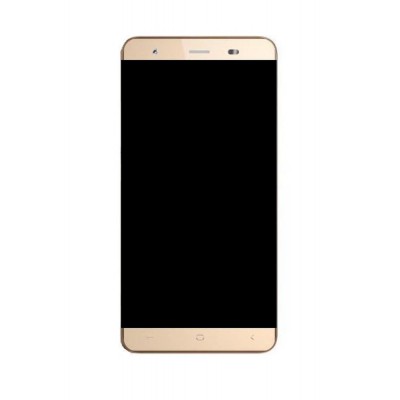 Lcd Frame Middle Chassis For Innjoo Fire 2 Plus Lte Black By - Maxbhi Com
