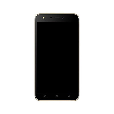 Lcd Frame Middle Chassis For Karbonn K9 Viraat 4g Black By - Maxbhi Com