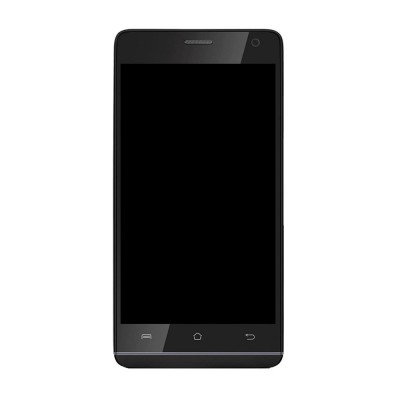 Lcd Frame Middle Chassis For Lava Iris Fuel 50 Black By - Maxbhi Com